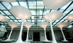 Neugestaltung Eingangshalle Technisches Museum Wien, querkraft Architekten 2010 © TMW