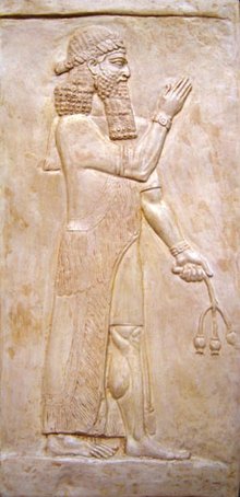Replik eines assyrischen Freskos